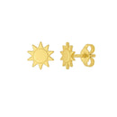 Brinco Argola Lisa Tradicional Banhado a Ouro 18K