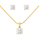 Colar Coração Liso Banhado a Ouro 18K