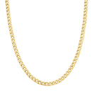 Corrente Grumet 5 mm Banhada a Ouro 18K 60 cm