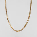 Corrente Grumet 3 mm Banhada a Ouro 18K 60 cm