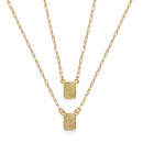 Corrente Malha Fita Banhada a Ouro 18K 60 cm
