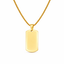 Corrente Grumet Dupla Banhada a Ouro 18K 60 cm