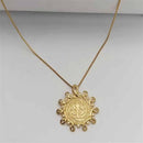 Colar Medalha São Bento Banhado a Ouro 18K
