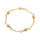 Pulseira Elo Português Banhada a Ouro 18K