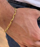 Kit Corrente e Pulseira Cartier 5 mm Banhado a Ouro 18K